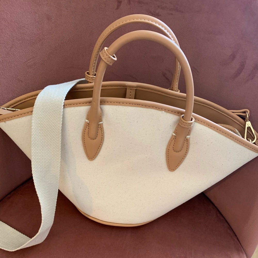 Zara Top Handle & Crossbody Bag